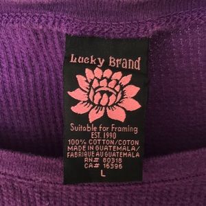 Lucky Brand Tops - Lucky brand thermal long sleeve t-shirt Lucky Brand Tops - Lucky brand thermal long sleeve t-shirt